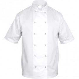 Rondón biely krátky rukáv unisex